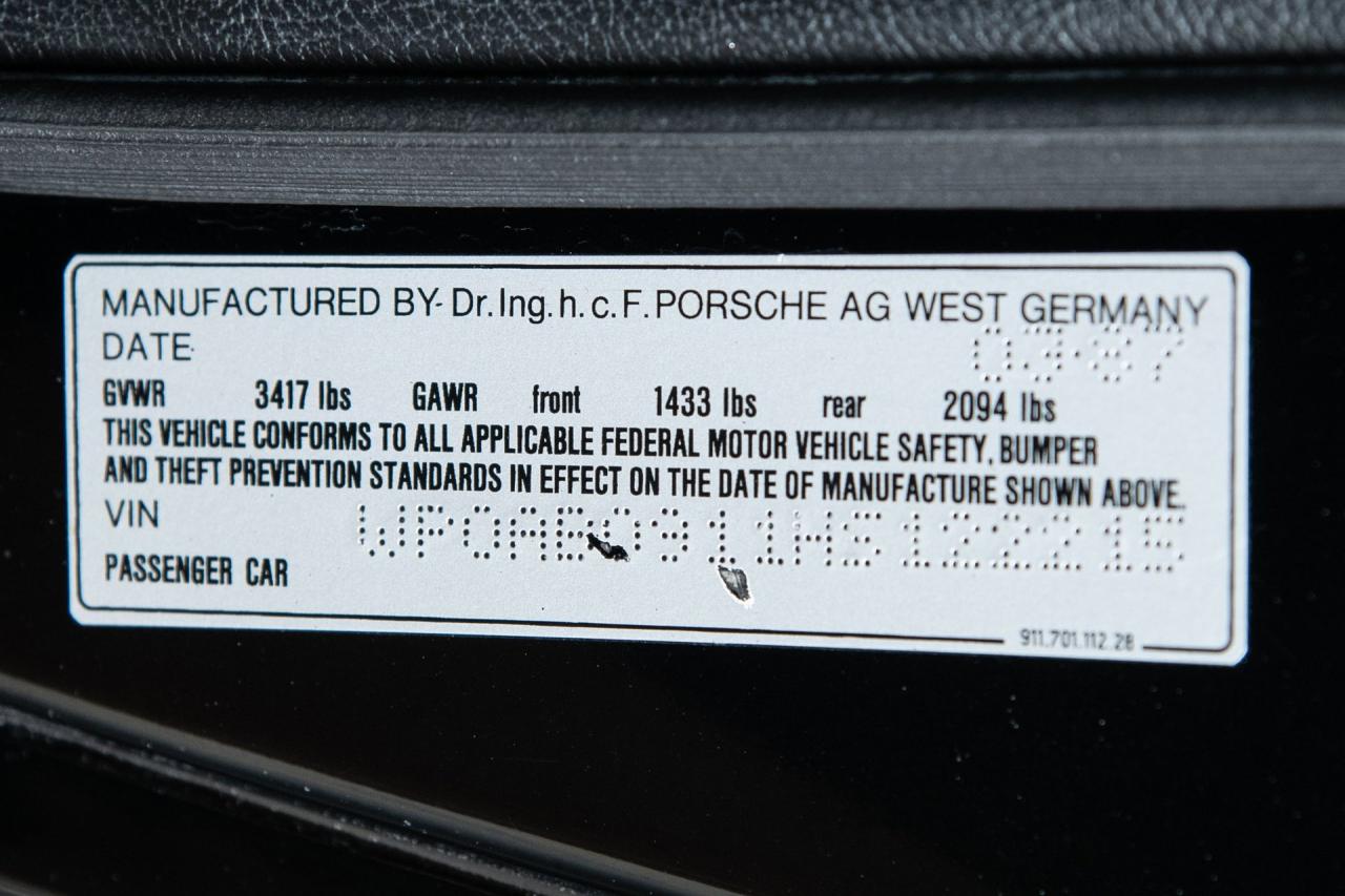 1987 Porsche 911 Carrera 