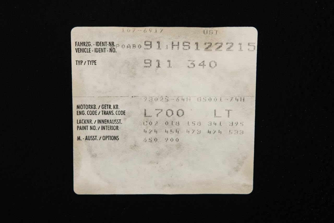 1987 Porsche 911 Carrera 