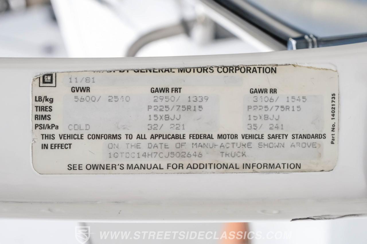 1982 GMC Sierra 1500 Restomod