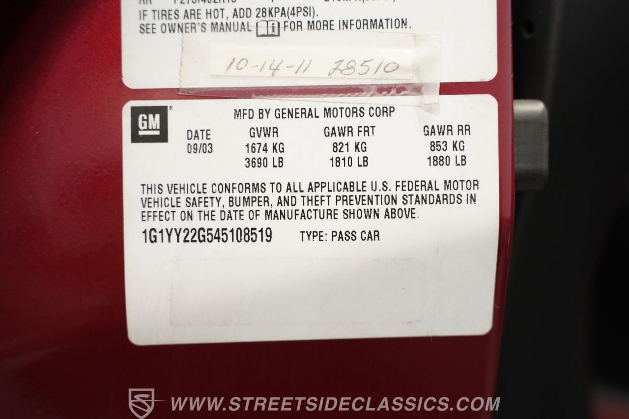 2004 Chevrolet Corvette Z51