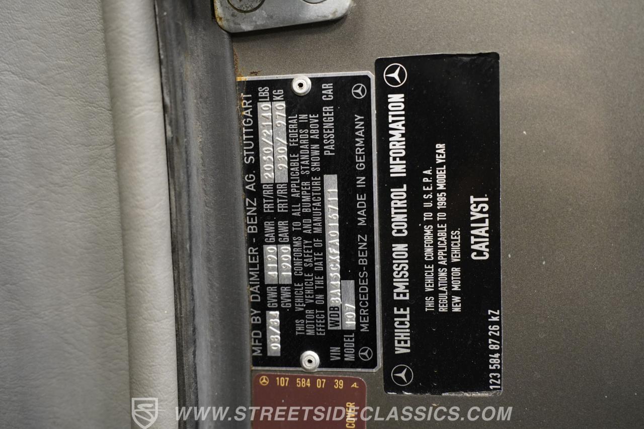 1985 Mercedes - Benz 380