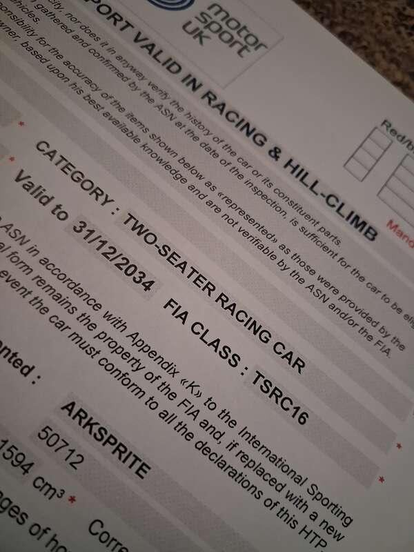 1970 ARK RACING SPRITE