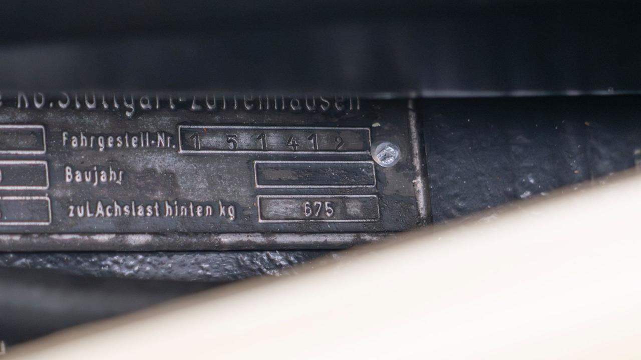 1959 Porsche 356 A 1600 Cabriolet