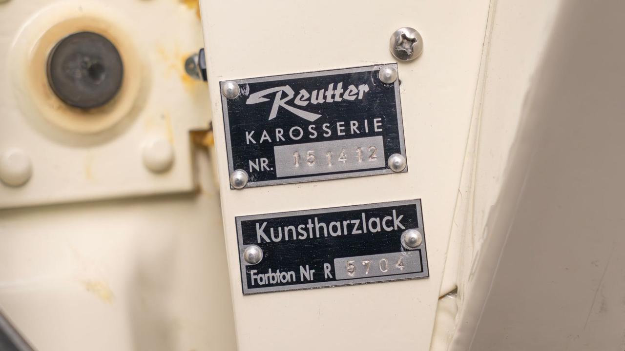 1959 Porsche 356 A 1600 Cabriolet