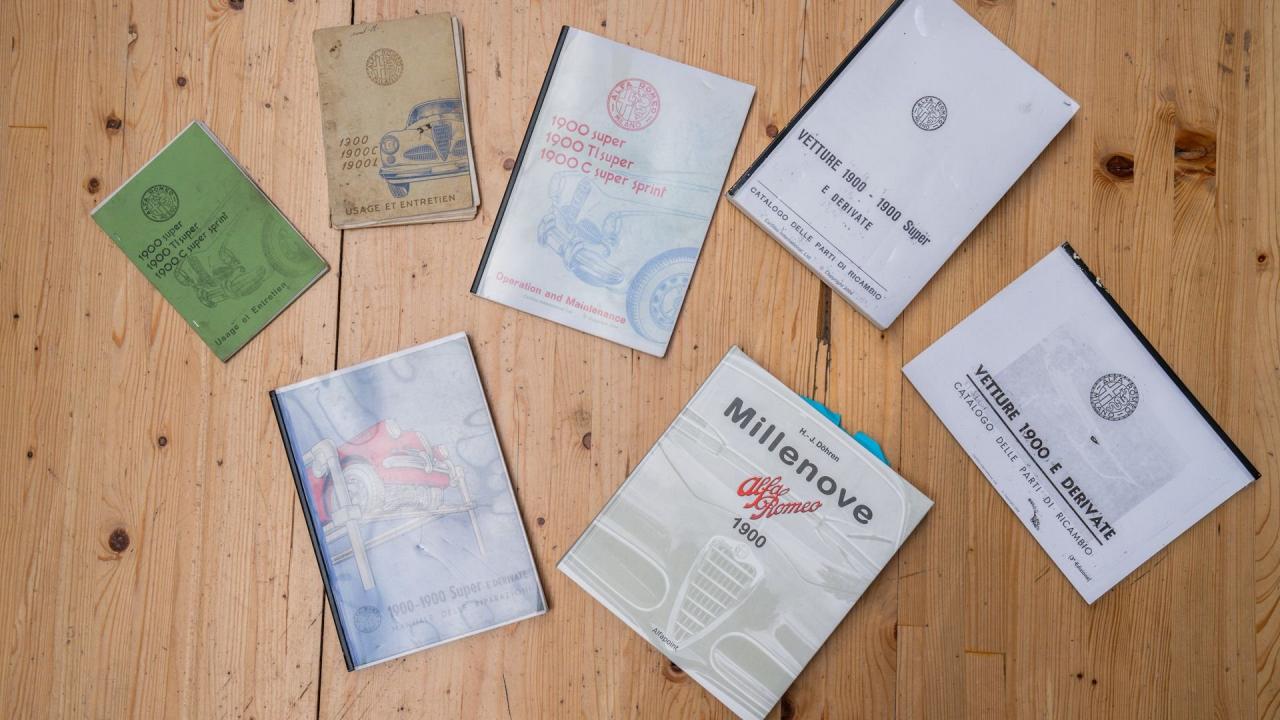 1956 Alfa Romeo 1900 C SS Touring Coupe