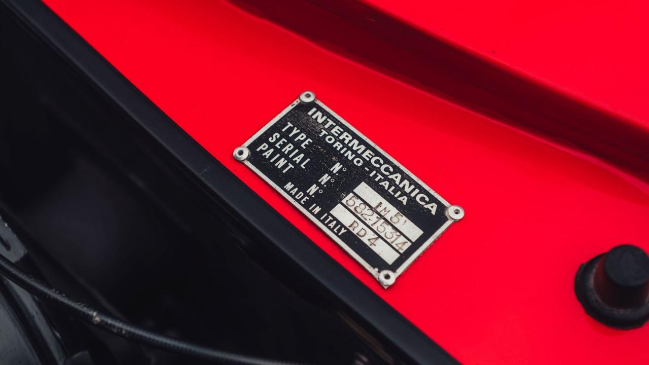 1965 Intermeccanica Italia Spyder