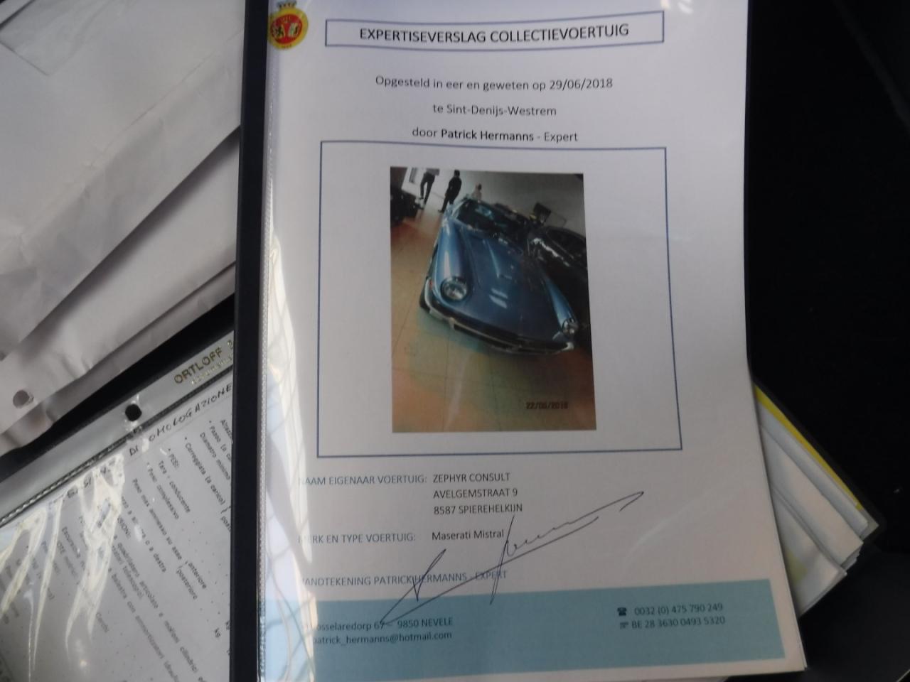 1967 Maserati Mistral 4 ltr Coupe