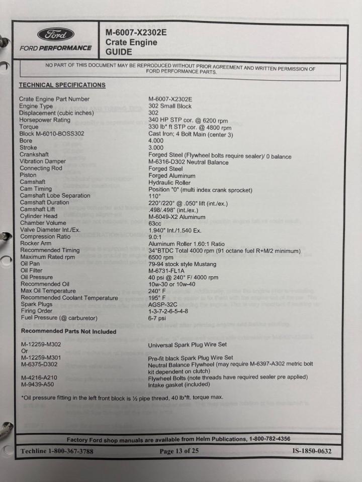 1965 Shelby Cobra Backdraft