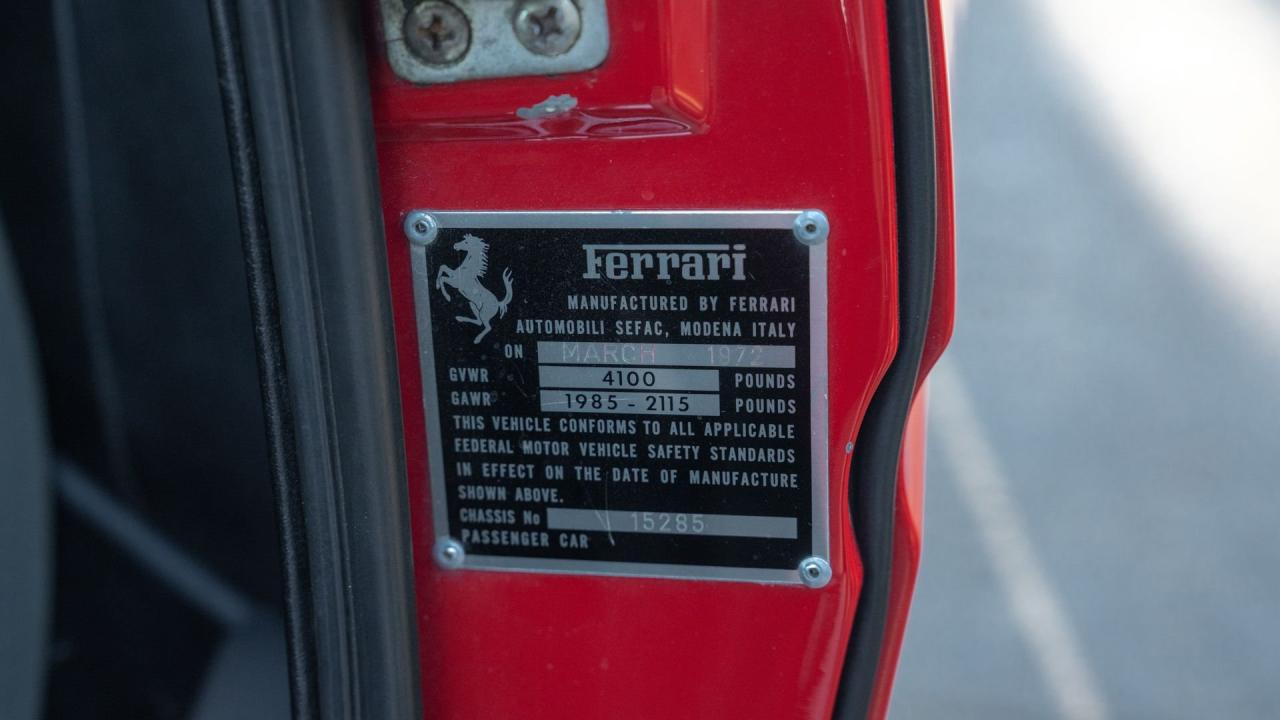 1972 Ferrari 365 GTB/4 Daytona