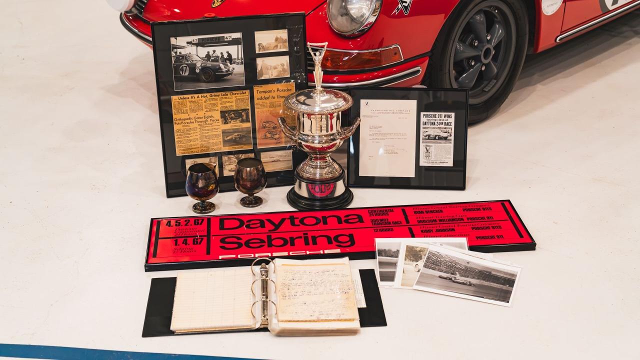 1965 Porsche 911 ex-1967 Daytona 24 Hours Winner