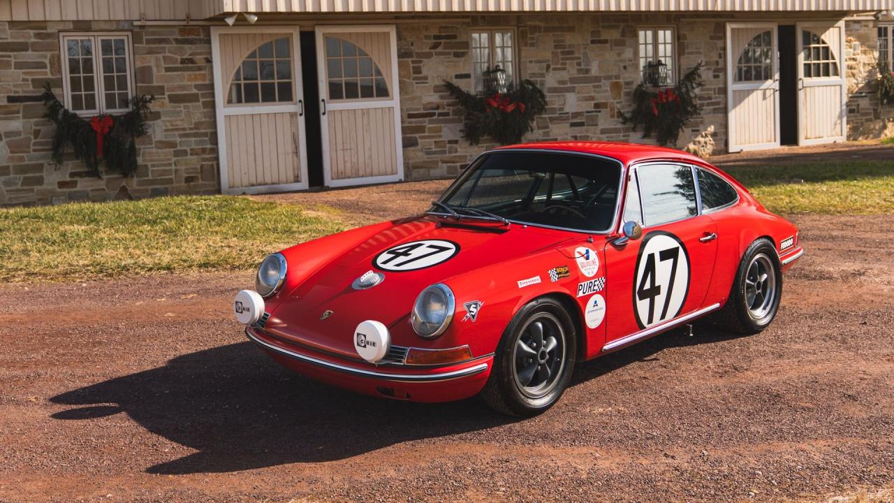 1965 Porsche 911 ex-1967 Daytona 24 Hours Winner