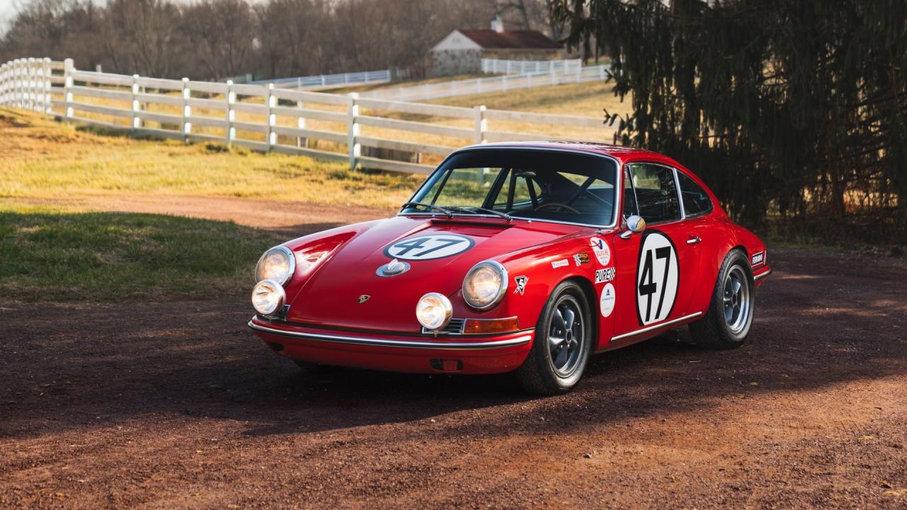 1965 Porsche 911 ex-1967 Daytona 24 Hours Winner