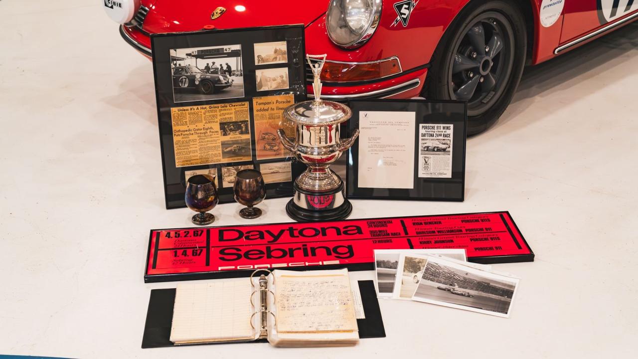 1965 Porsche 911 ex-1967 Daytona 24 Hours Winner