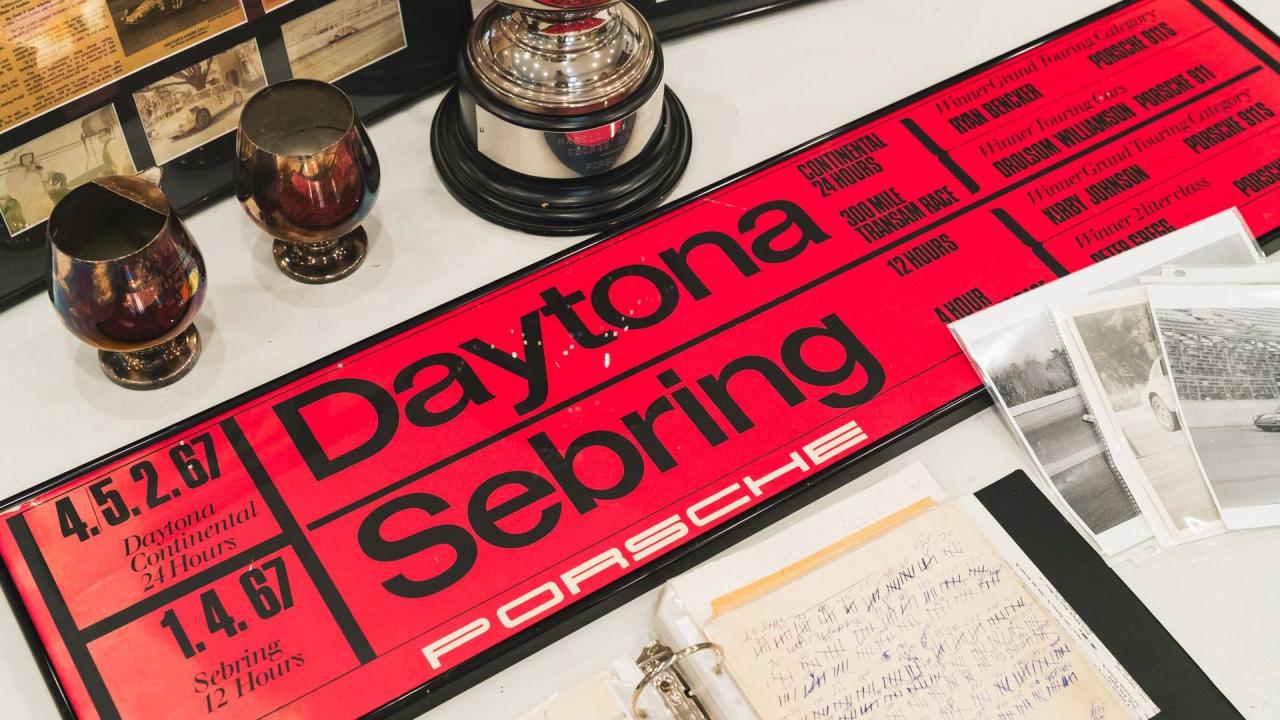 1965 Porsche 911 ex-1967 Daytona 24 Hours Winner