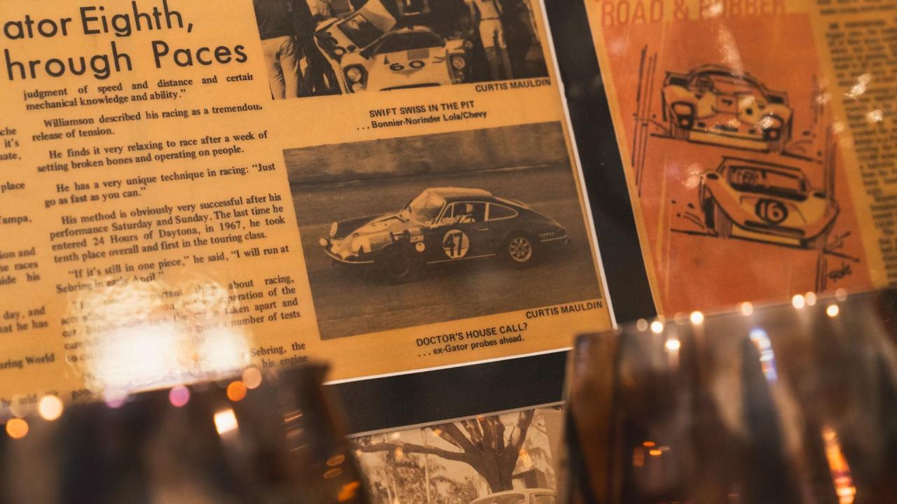 1965 Porsche 911 ex-1967 Daytona 24 Hours Winner