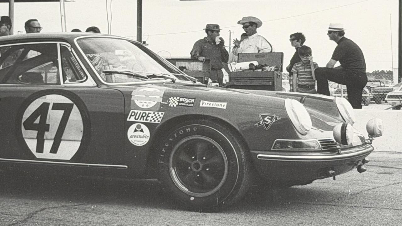 1965 Porsche 911 ex-1967 Daytona 24 Hours Winner