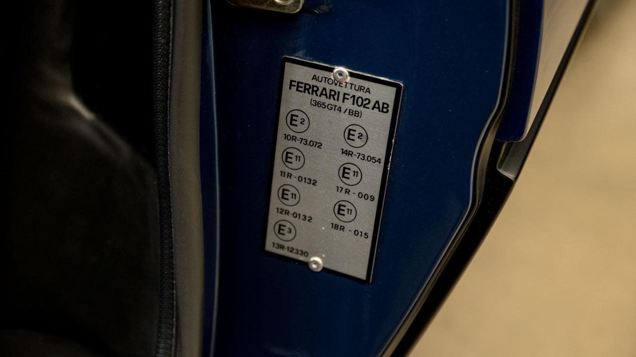 1974 Ferrari 365 GT4 BB