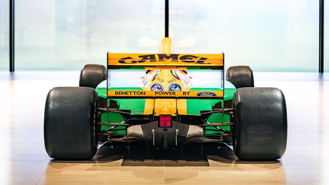 1992 Benetton B192 Formula One ex-Michael Schumacher