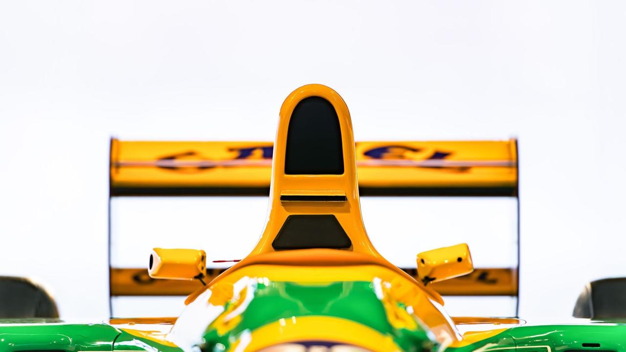 1992 Benetton B192 Formula One ex-Michael Schumacher