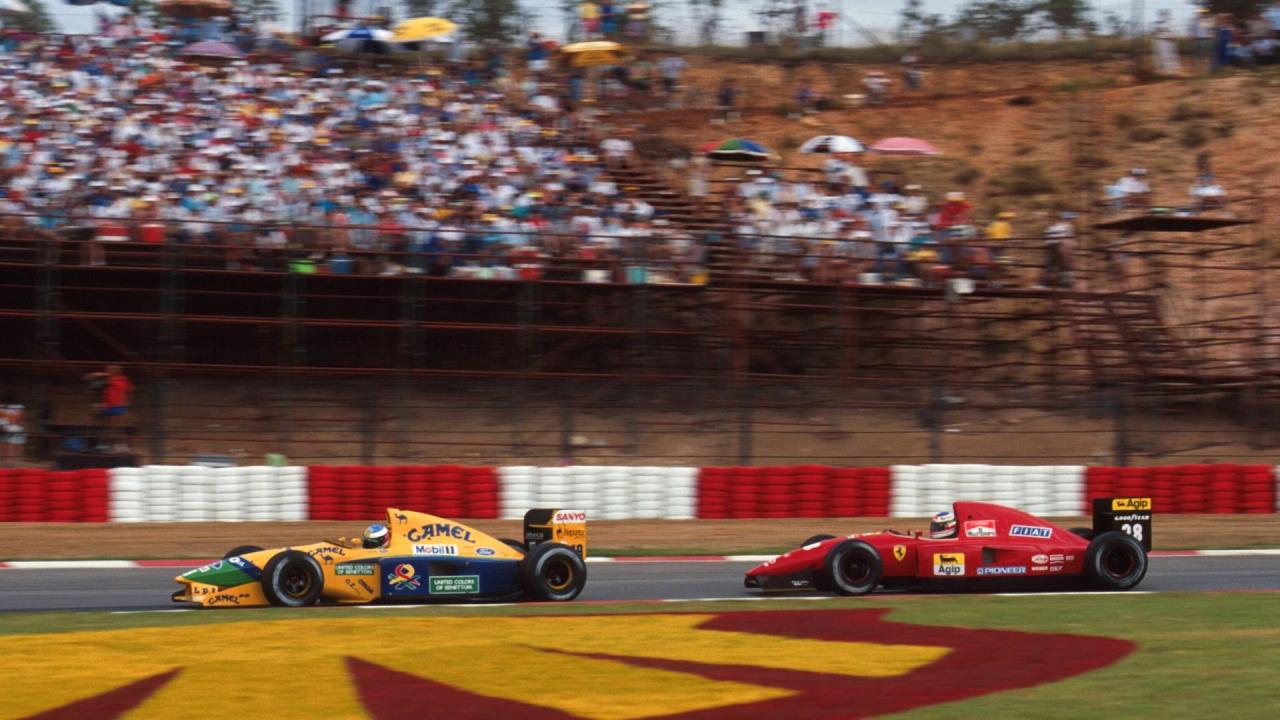 1992 Benetton B192 Formula One ex-Michael Schumacher