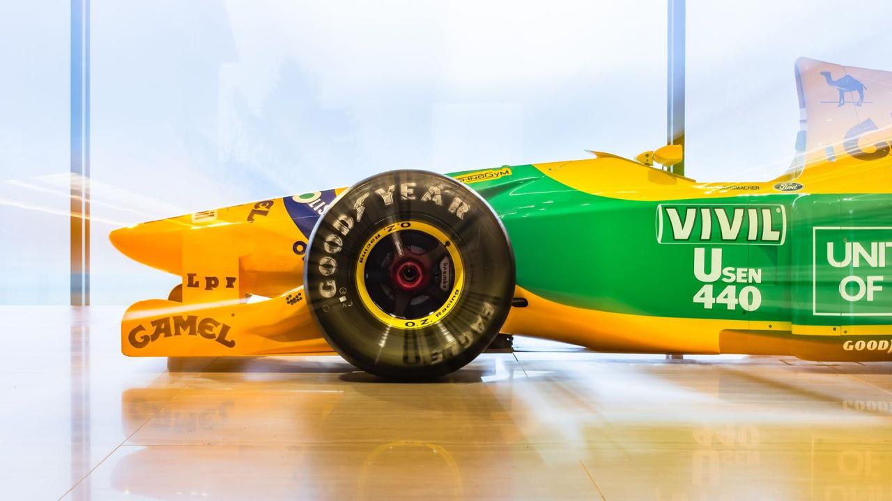 1992 Benetton B192 Formula One ex-Michael Schumacher