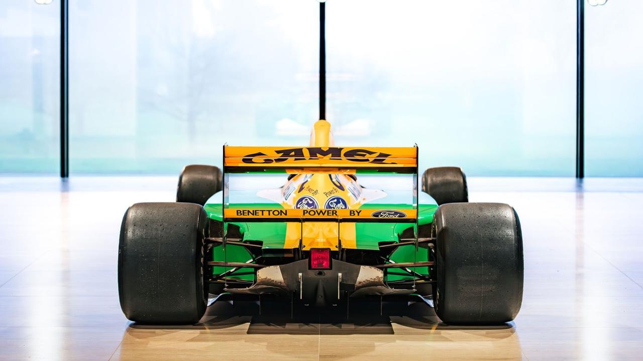 1992 Benetton B192 Formula One ex-Michael Schumacher