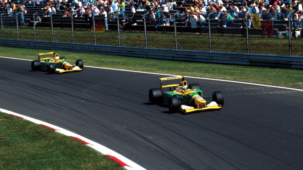 1992 Benetton B192 Formula One ex-Michael Schumacher