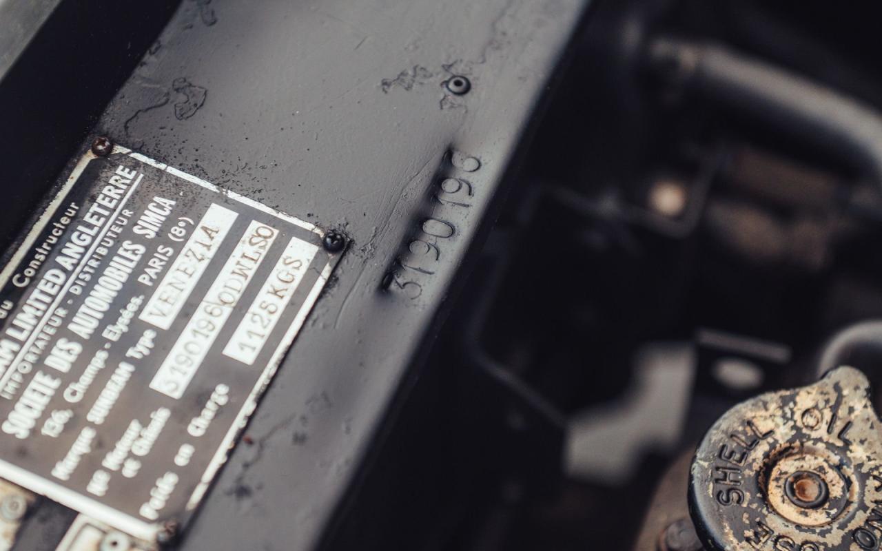 1966 Sunbeam Venezia by Carrozzeria Touring Superleggera