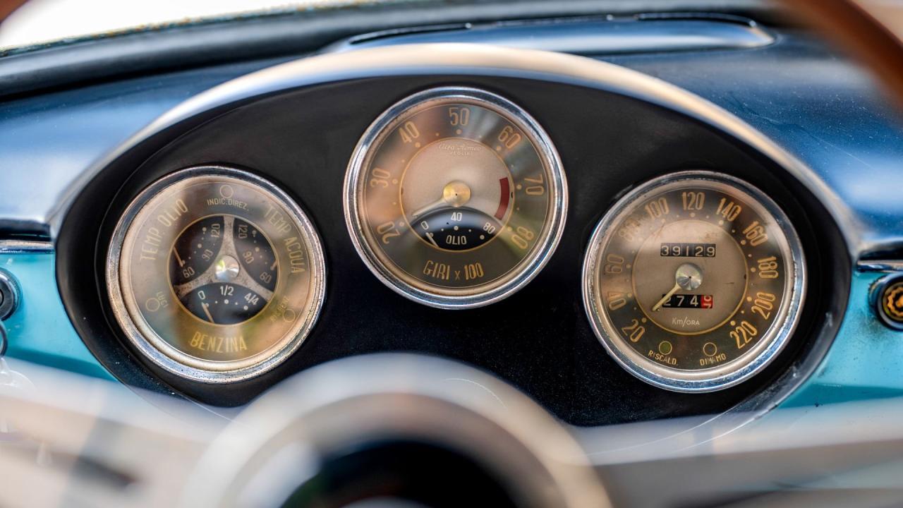 1956 Alfa Romeo Giulietta Sprint Veloce Alleggerita