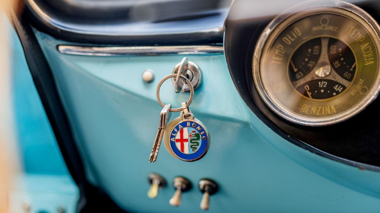 1956 Alfa Romeo Giulietta Sprint Veloce Alleggerita