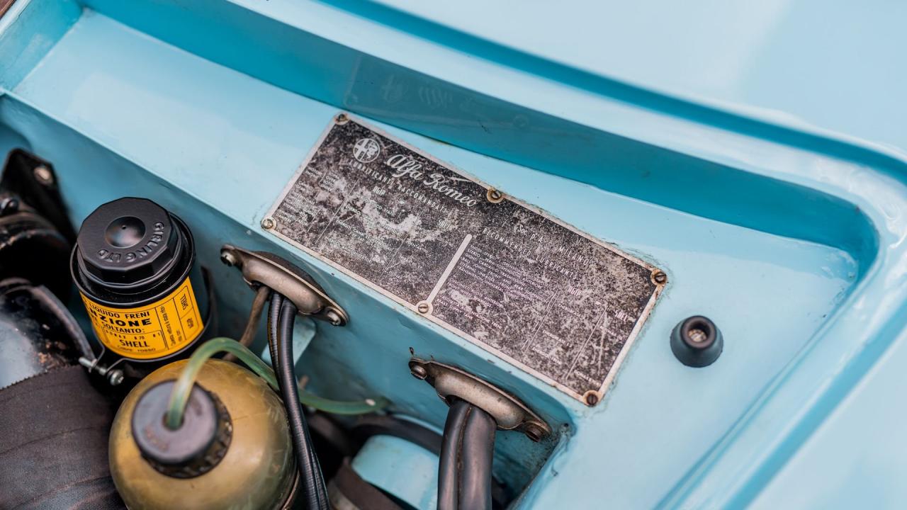 1956 Alfa Romeo Giulietta Sprint Veloce Alleggerita