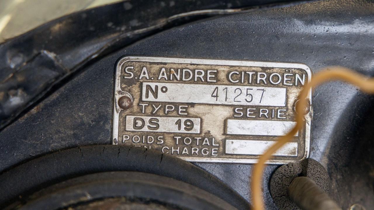 1958 Citro&euml;n DS 19