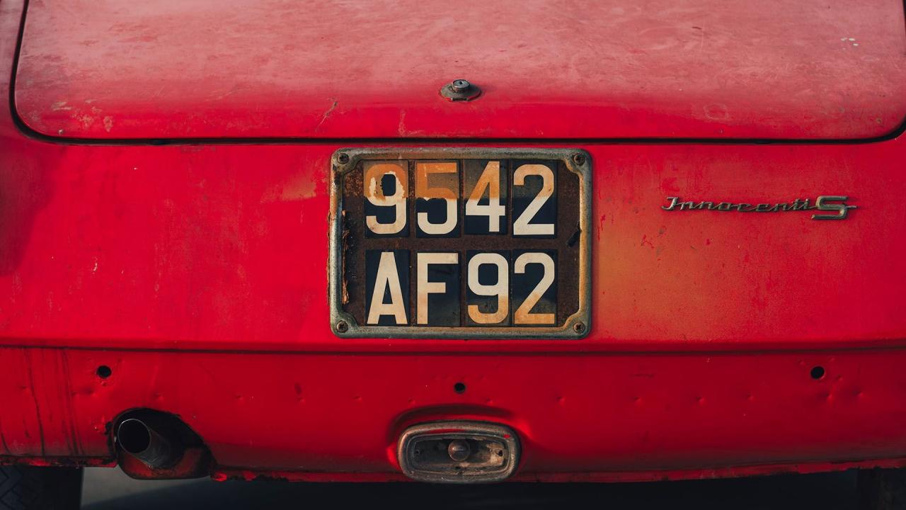 1964 Innocenti S Spider