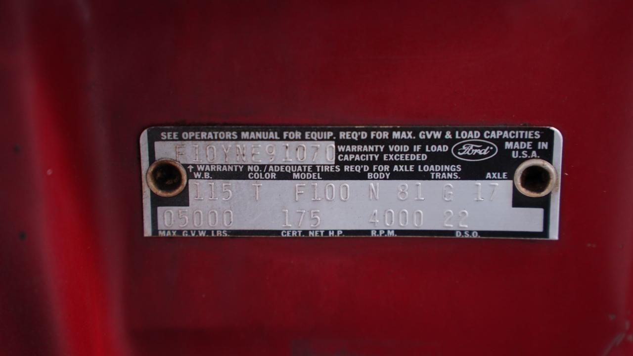 1969 Ford F-100 Patina Restomod LS