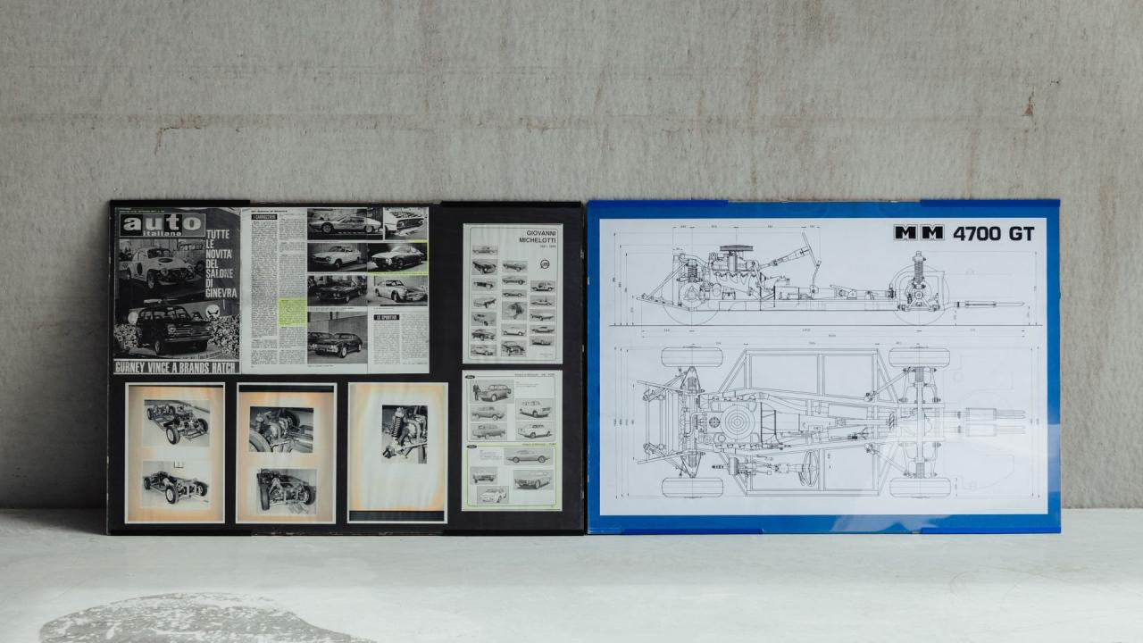 1967 Meccanica Maniero 4700 GT by Michelotti