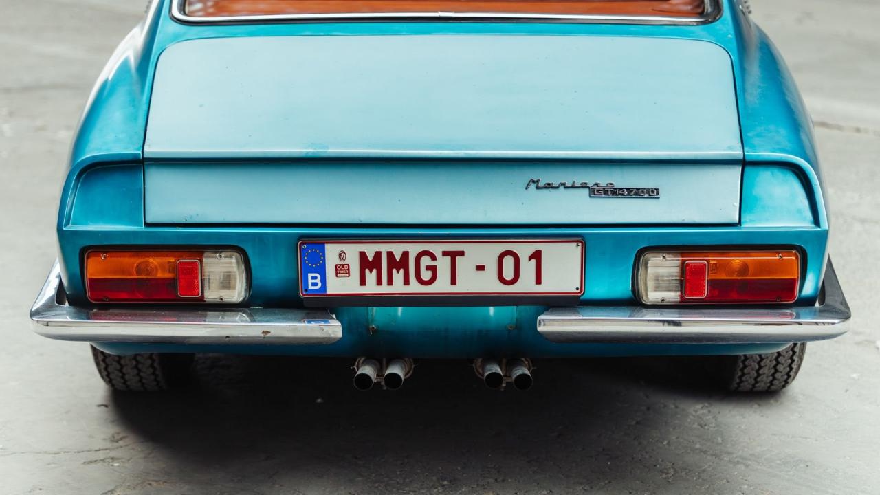 1967 Meccanica Maniero 4700 GT by Michelotti