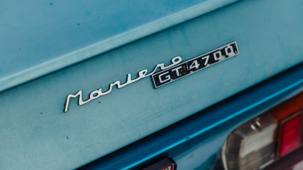 1967 Meccanica Maniero 4700 GT by Michelotti