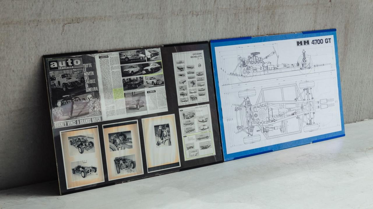 1967 Meccanica Maniero 4700 GT by Michelotti