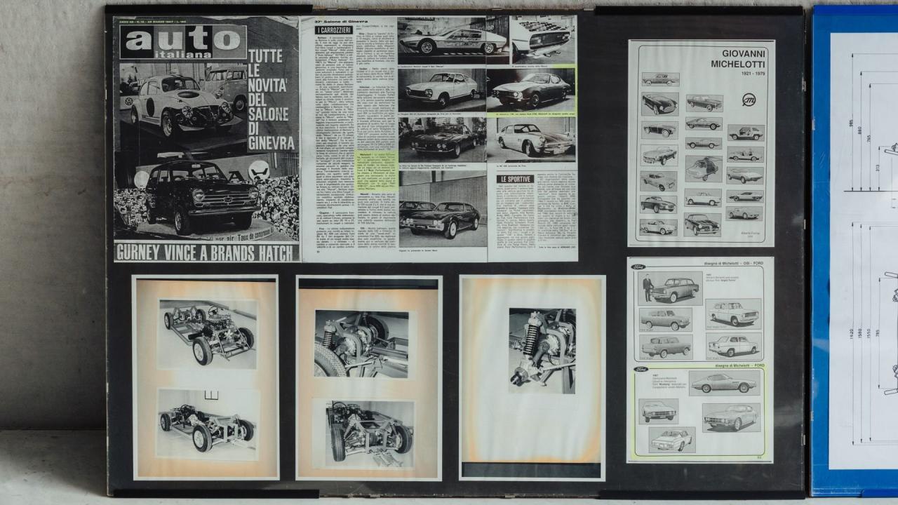 1967 Meccanica Maniero 4700 GT by Michelotti