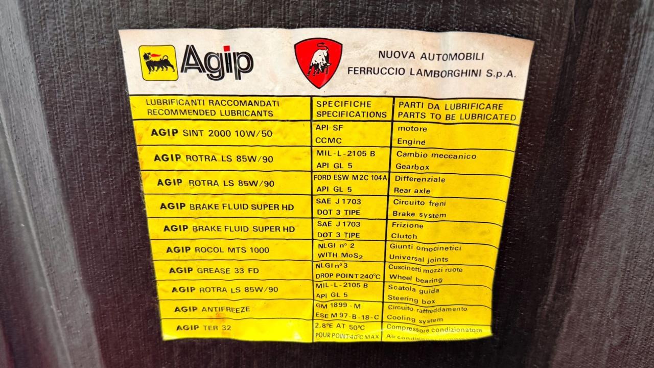 1986 Lamborghini Countach 5000 QV