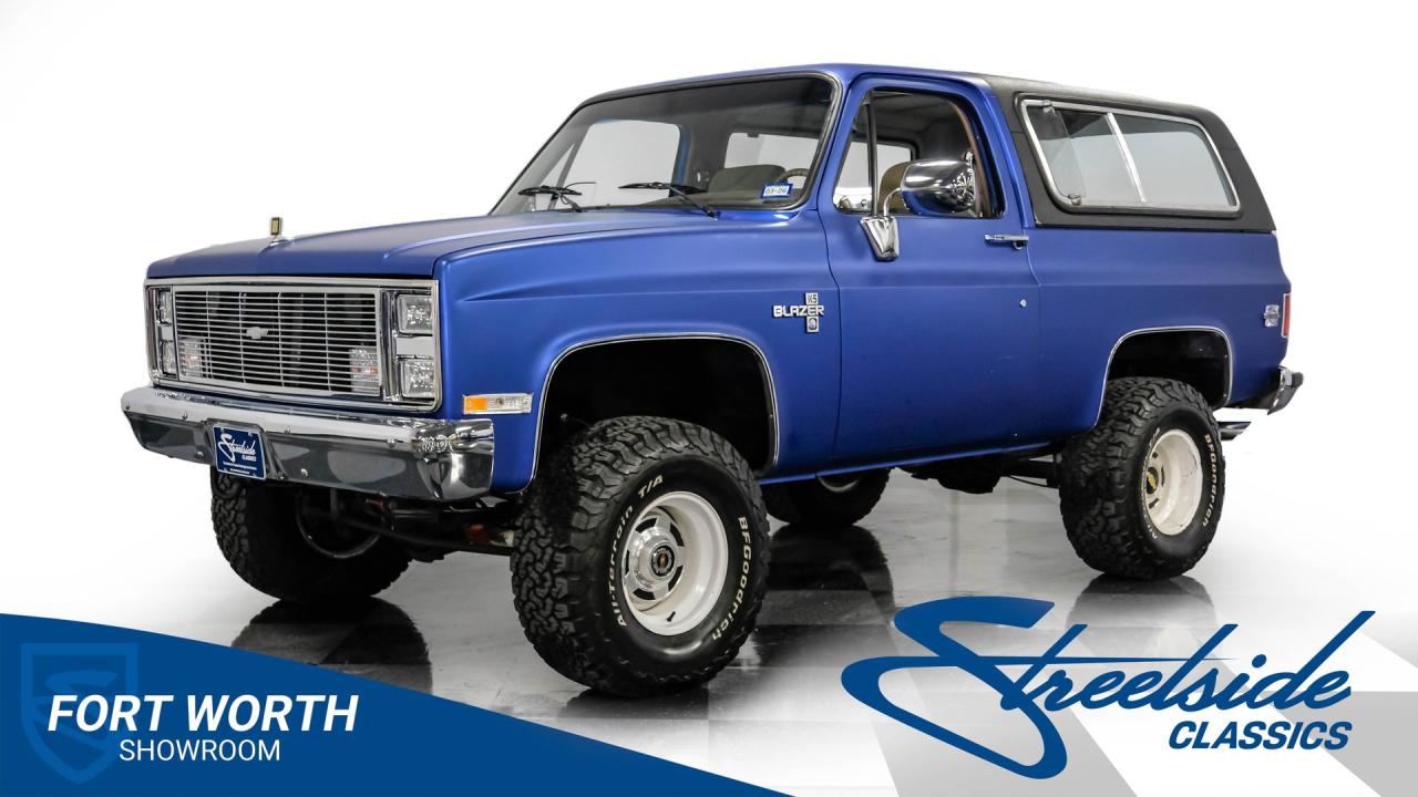 1985 Chevrolet Blazer K5 4X4 Silverado