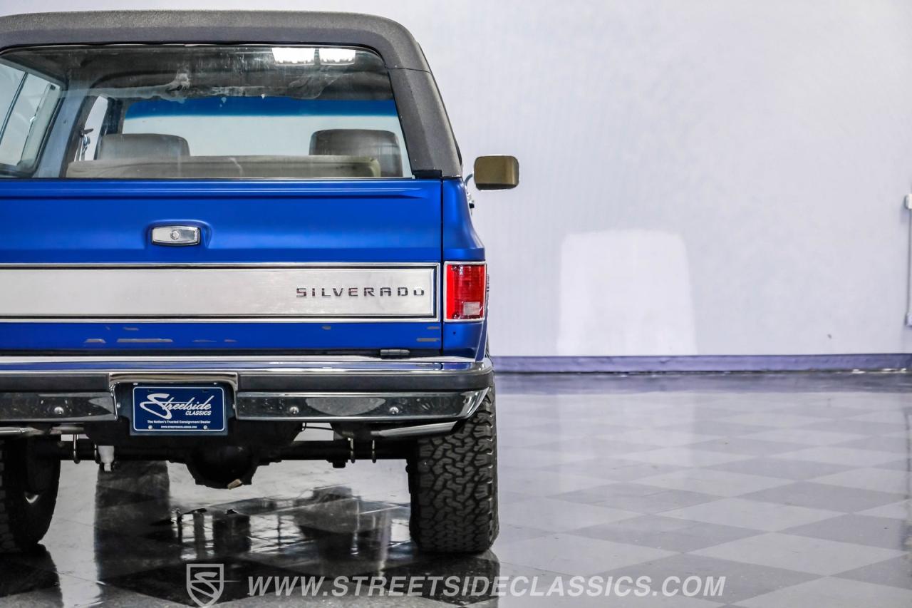 1985 Chevrolet Blazer K5 4X4 Silverado