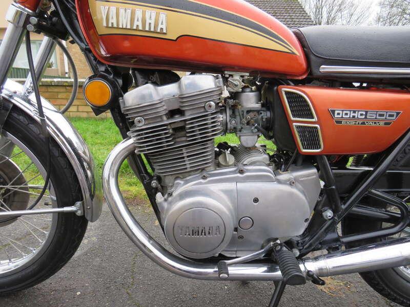 1973 Yamaha TX500