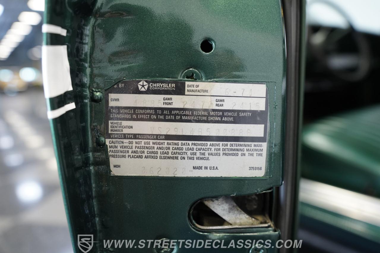 1974 Plymouth Duster Gold Duster