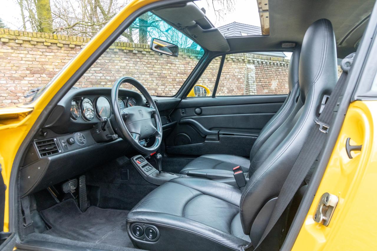 1995 Porsche 993 Carrera Coup&eacute; 3.6 &ldquo;Speed Yellow with Aero-kit&rdquo;