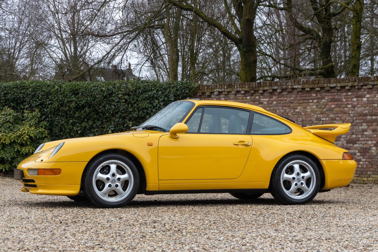 1995 Porsche 993 Carrera Coup&eacute; 3.6 &ldquo;Speed Yellow with Aero-kit&rdquo;