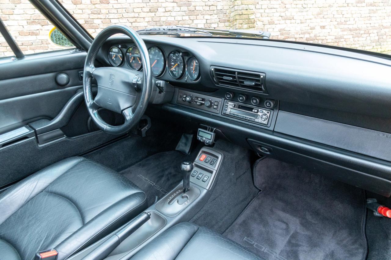 1995 Porsche 993 Carrera Coup&eacute; 3.6 &ldquo;Speed Yellow with Aero-kit&rdquo;