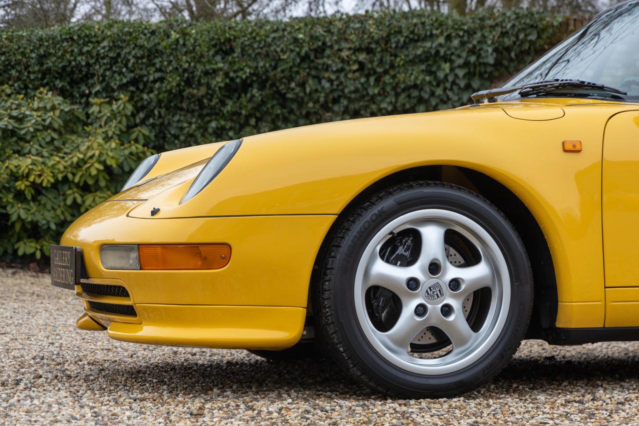 1995 Porsche 993 Carrera Coup&eacute; 3.6 &ldquo;Speed Yellow with Aero-kit&rdquo;