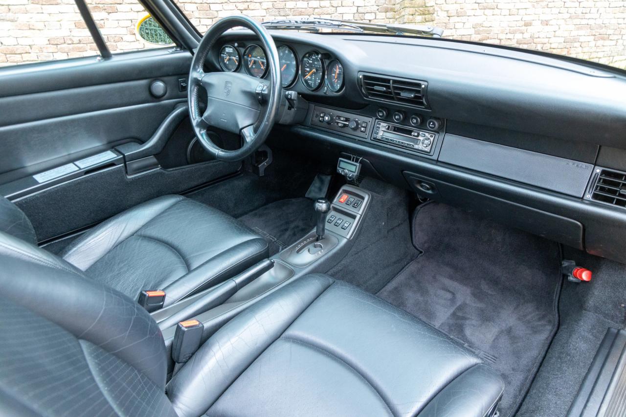 1995 Porsche 993 Carrera Coup&eacute; 3.6 &ldquo;Speed Yellow with Aero-kit&rdquo;