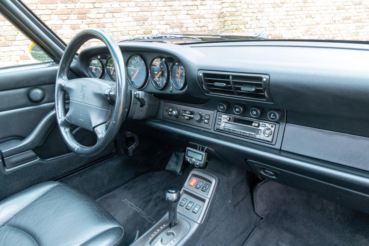 1995 Porsche 993 Carrera Coup&eacute; 3.6 &ldquo;Speed Yellow with Aero-kit&rdquo;